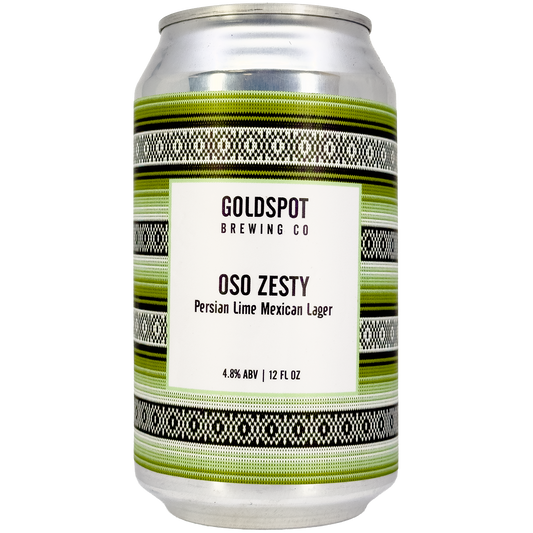 Goldspot Brewery 'Oso Zesty' Mexican Lager Beer, Colorado