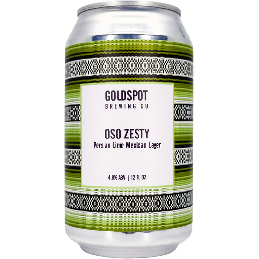 Goldspot Brewery 'Oso Zesty' Mexican Lager Beer, Colorado