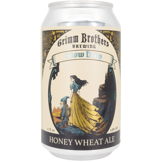Grimm Brothers Brewing 'Snow Drop' Honey Wheat Ale Beer, Colorado