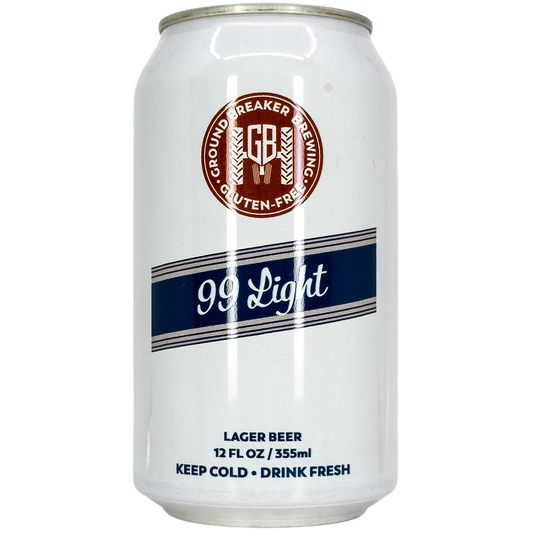 Ground Breaker 99 Light Lager Beer, Oregon