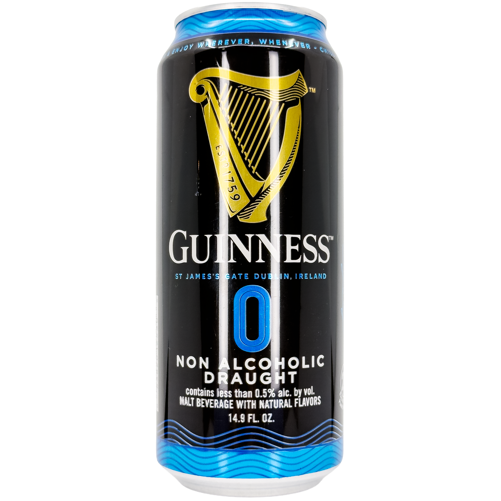 Guinness Draught 00 Alcohol Free Stout Beer, Ireland – Wine Dispensary