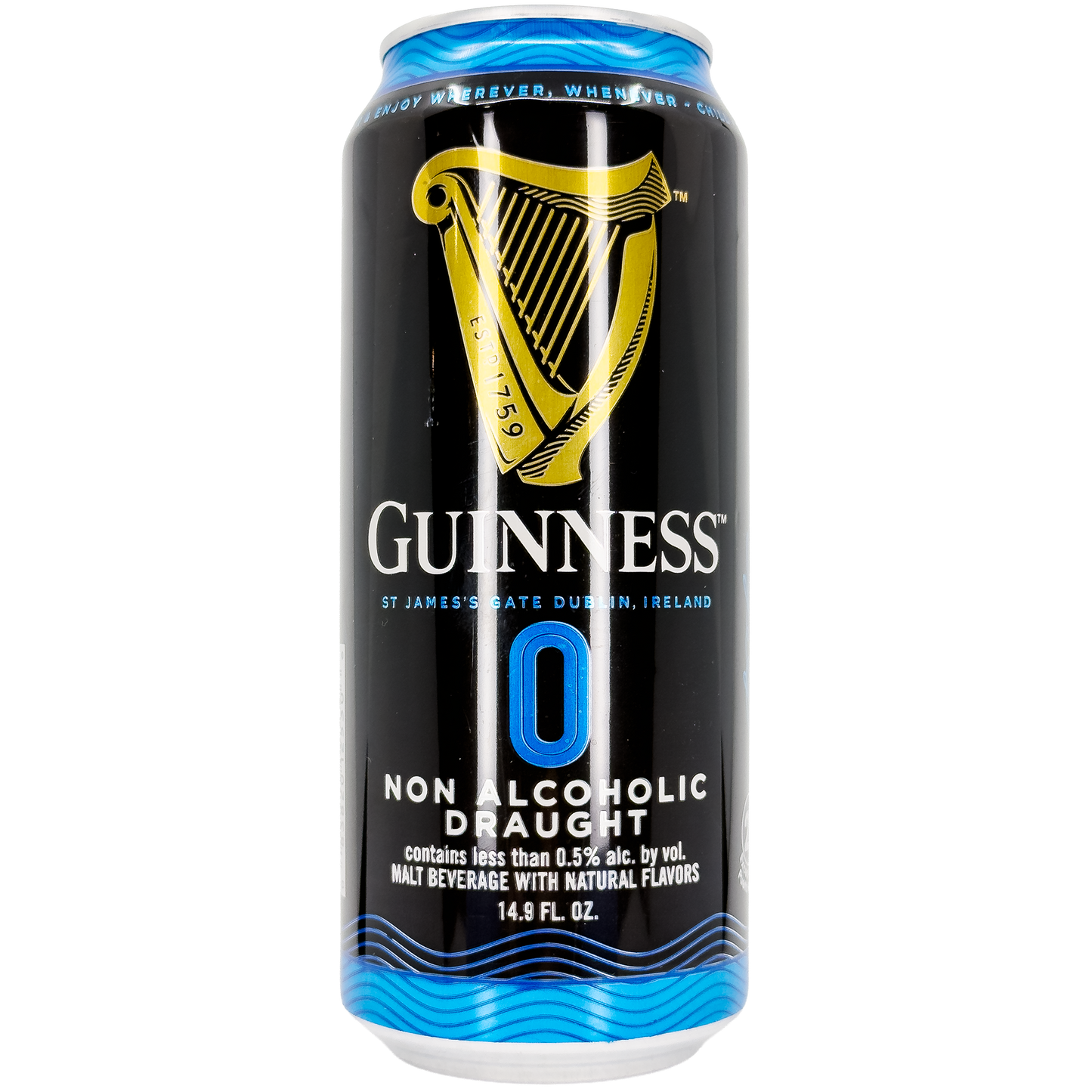Guinness Draught 00 Alcohol Free Stout Beer, Ireland