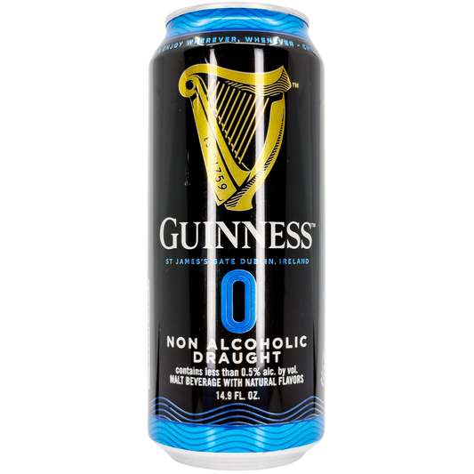 Guinness Draught 00 Alcohol Free Stout Beer, Ireland