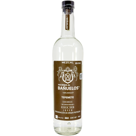 Hacienda de Banuelos Mezcal 'Tepemete' Silvestre Joven, Zacatecas, Mexico