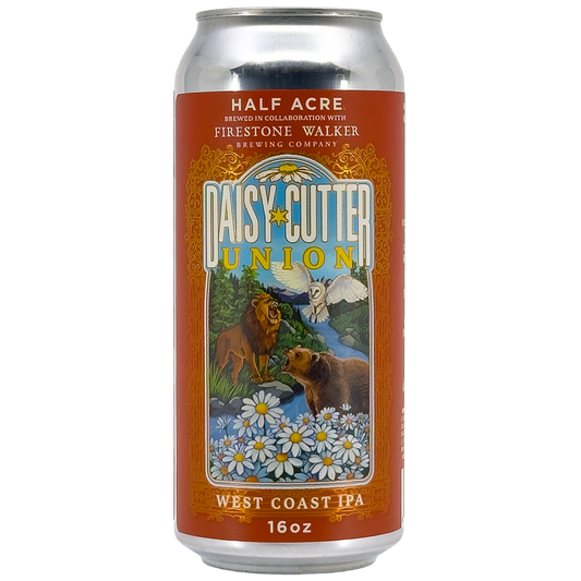 Half Acre & Firestone Walker Collaboration 'Daisy Cutter Union' West Coast IPA Beer, Illinois