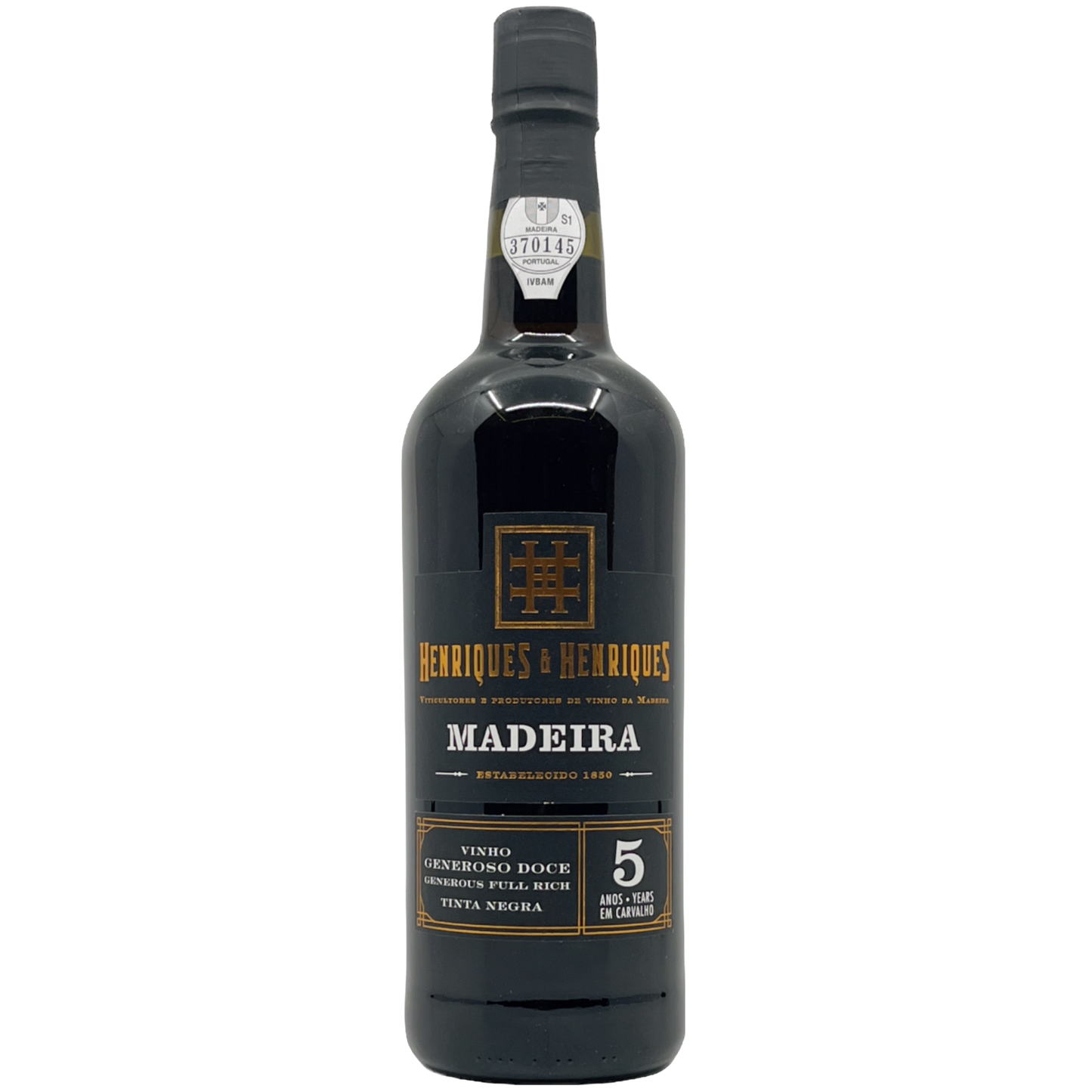 Henriques & Henriques 5 Years Old Finest Full Rich Doce, Madeira, Portugal