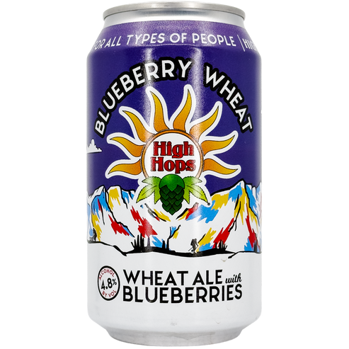 Hops Rising Blueberry High Hops Brewery 'Blueberry Wheat' Ale Beer, Colorado – Wine Dispensary