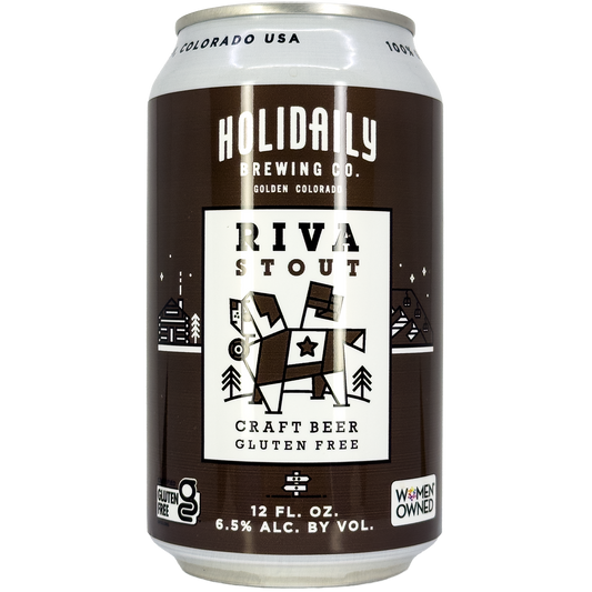 Holidaily Brewing Co. 'Riva' Stout Beer, Colorado