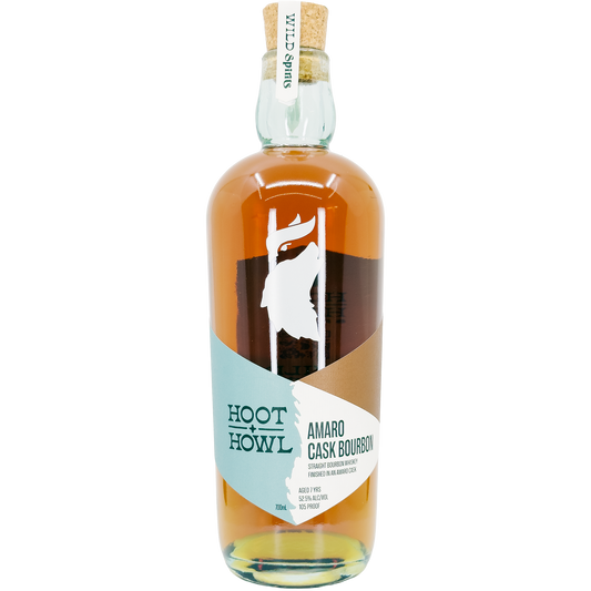 Hoot and Howl Amaro Cask Straight Bourbon Whiskey, Colorado