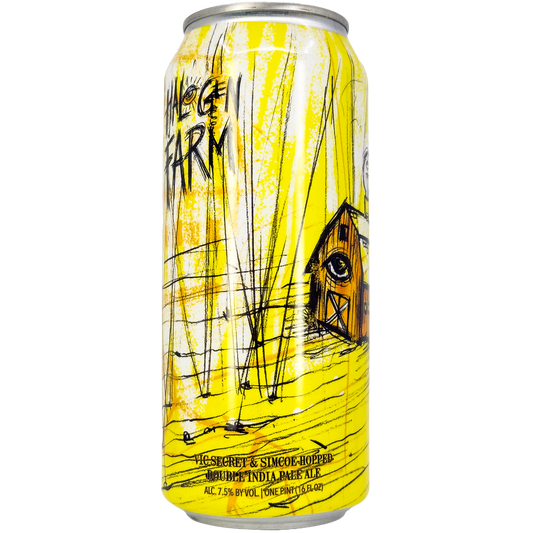 Hop Butcher for the World 'Halogen Farm' Double IPA Beer, Illinois