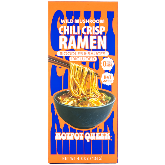 Hotpot Queen Wild Mushroom Chili Crisp Ramen, Washington