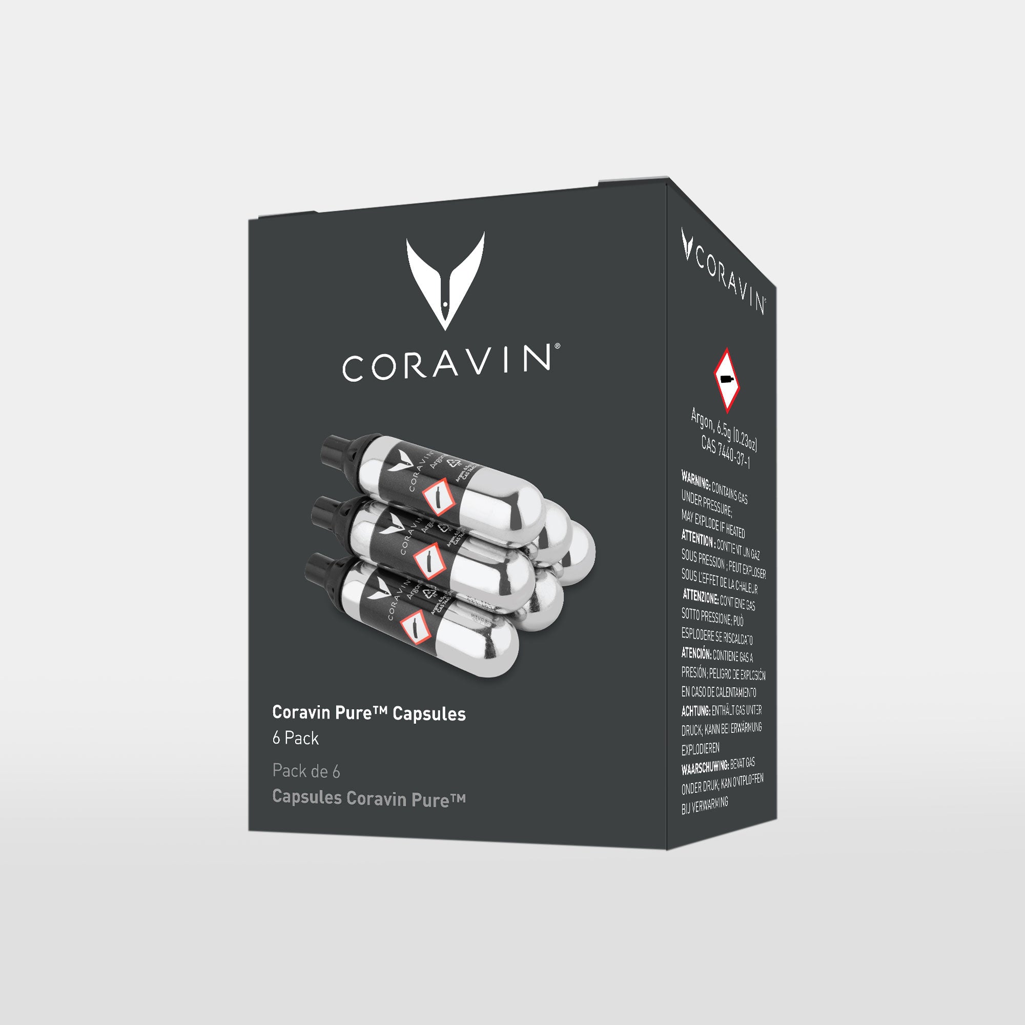 Coravin Pure Argon Capsules – Wine Dispensary