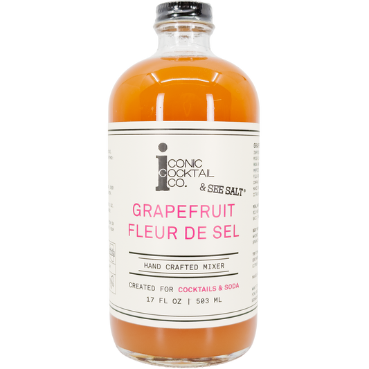 Iconic Cocktail Co. Grapefruit Fleur de Sel Cocktail Mixer, Arizona