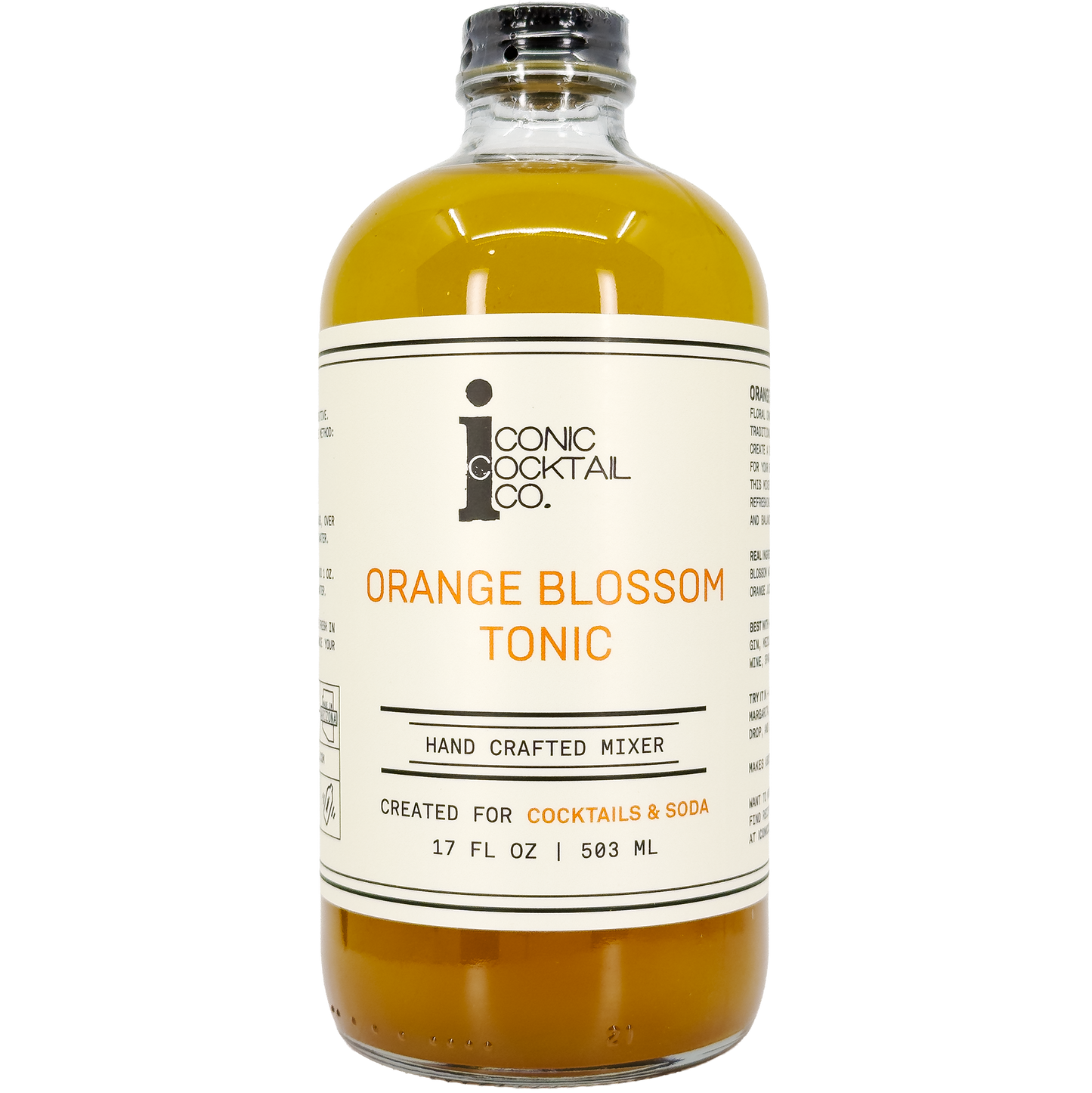 Iconic Cocktail Co. Orange Blossom Tonic Mixer