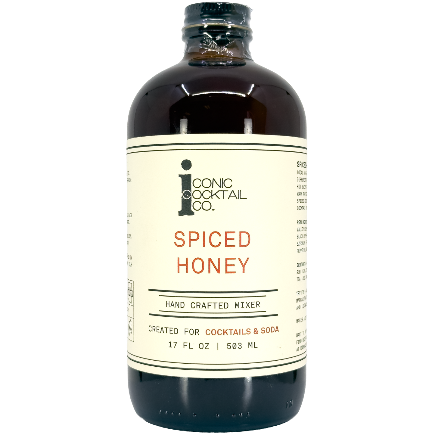 Iconic Cocktail Co. Spiced Honey Cocktail Mixer, California