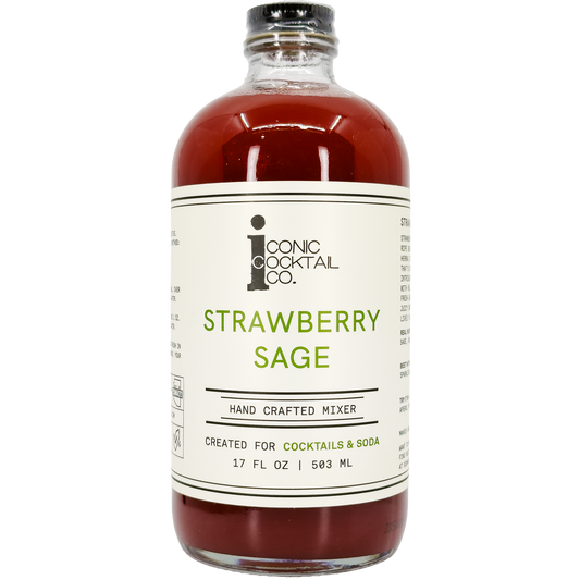 Iconic Cocktail Co. Strawberry Sage Cocktail Mixer