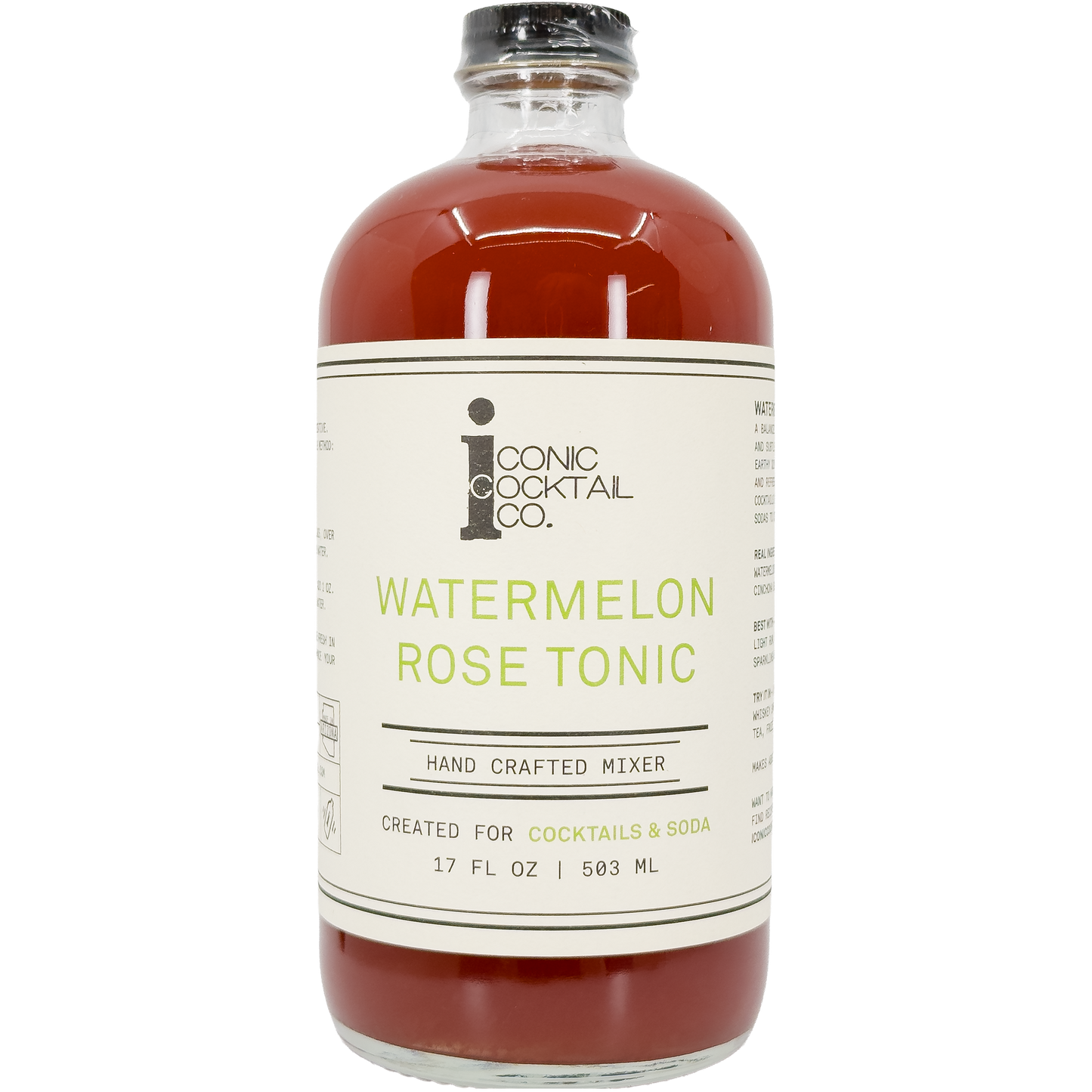 Iconic Cocktail Co. Watermelon Rose Tonic, Arizona