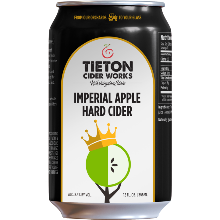 Tieton Cider Works Hard Apple Ciders, Washington