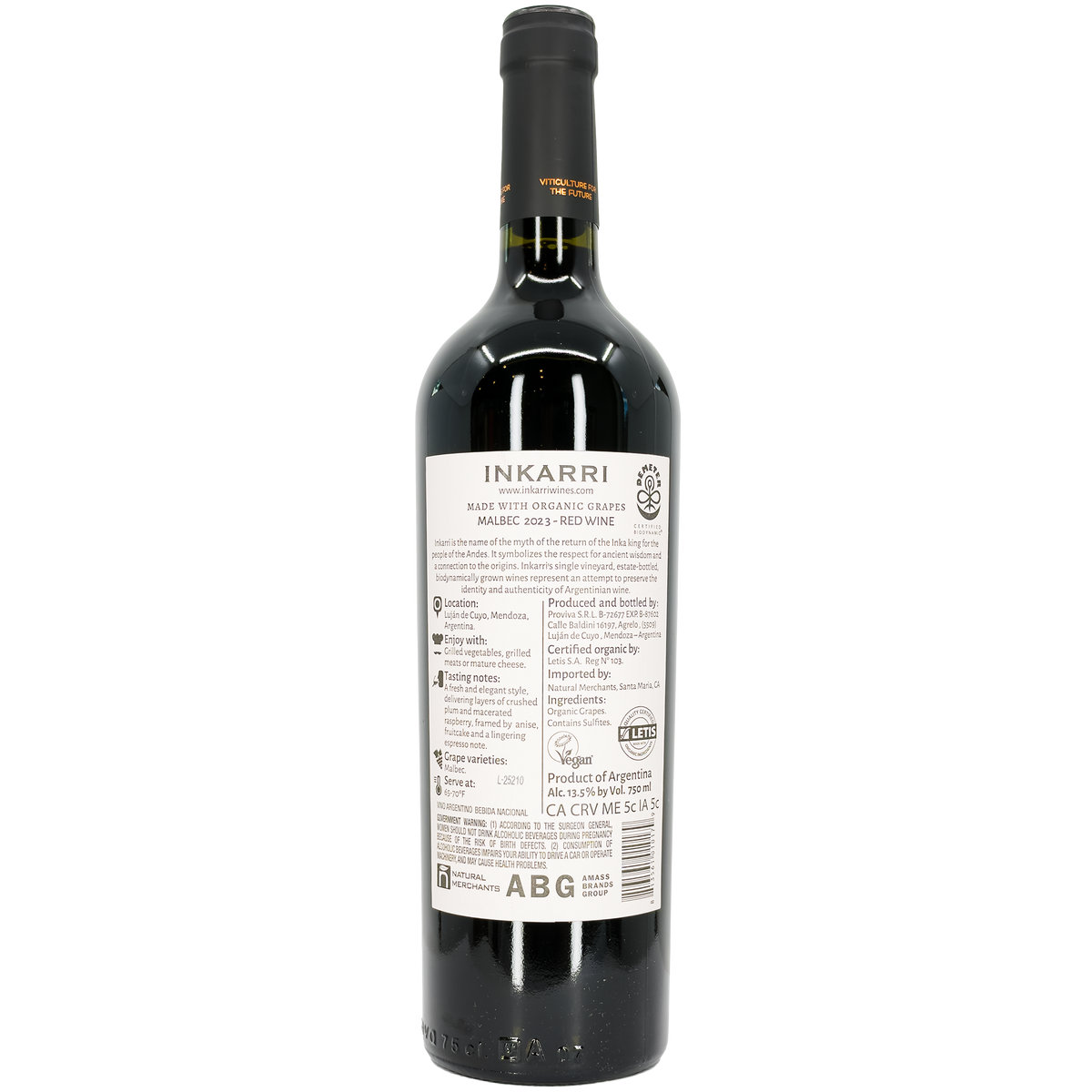 Inkarri Malbec, Mendoza, Argentina
