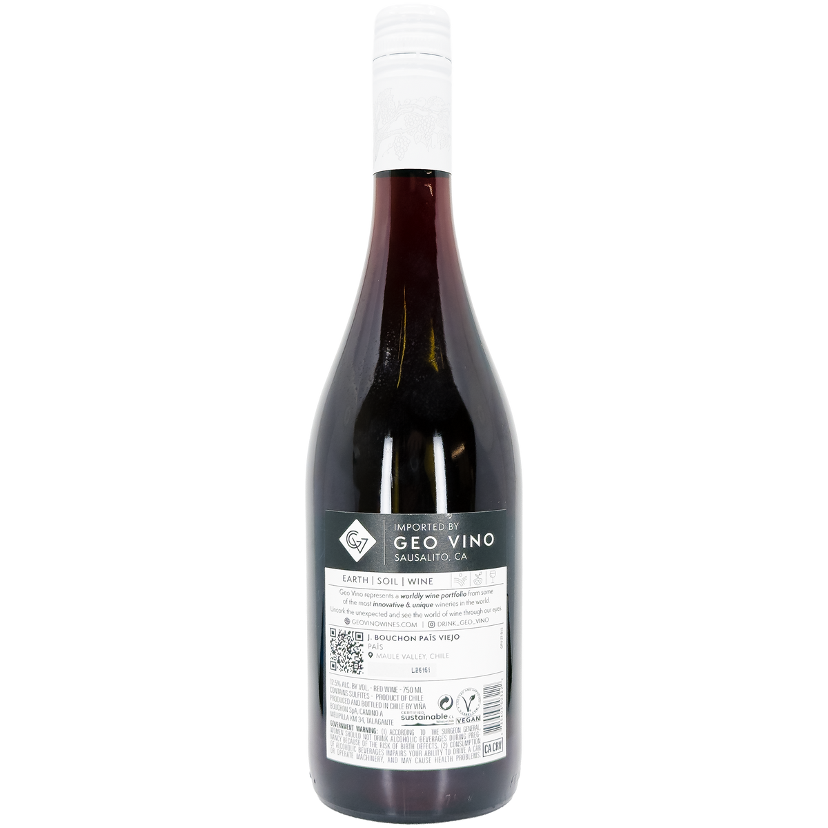 J. Bouchon 'Pais Viejo', Maule Valley, Chile