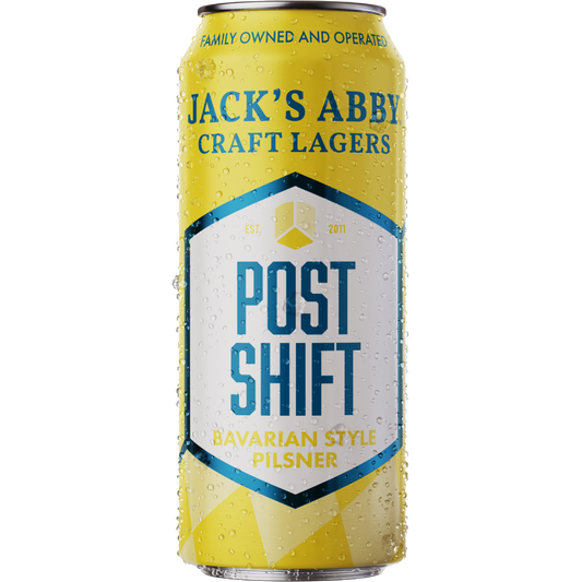 Jack's Abby Brewing 'Post Shift' Pilsner Beer, Massachusetts