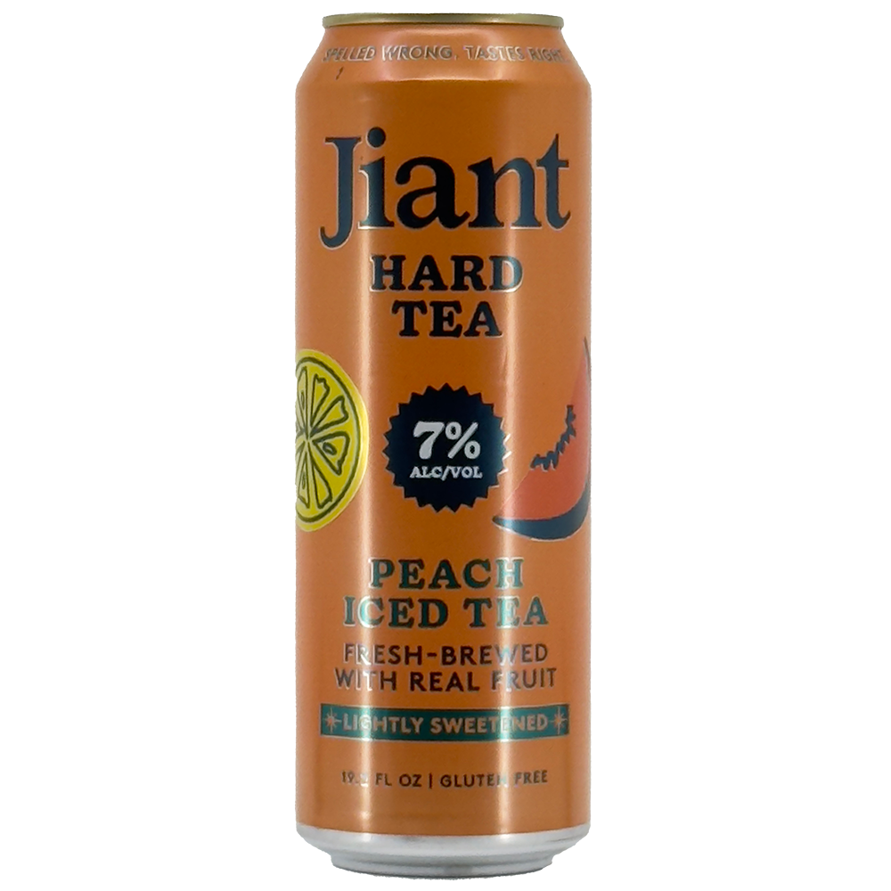 Jiant Peach Iced Hard Tea, California