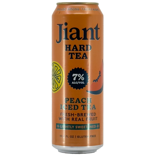Jiant Peach Iced Hard Tea, California