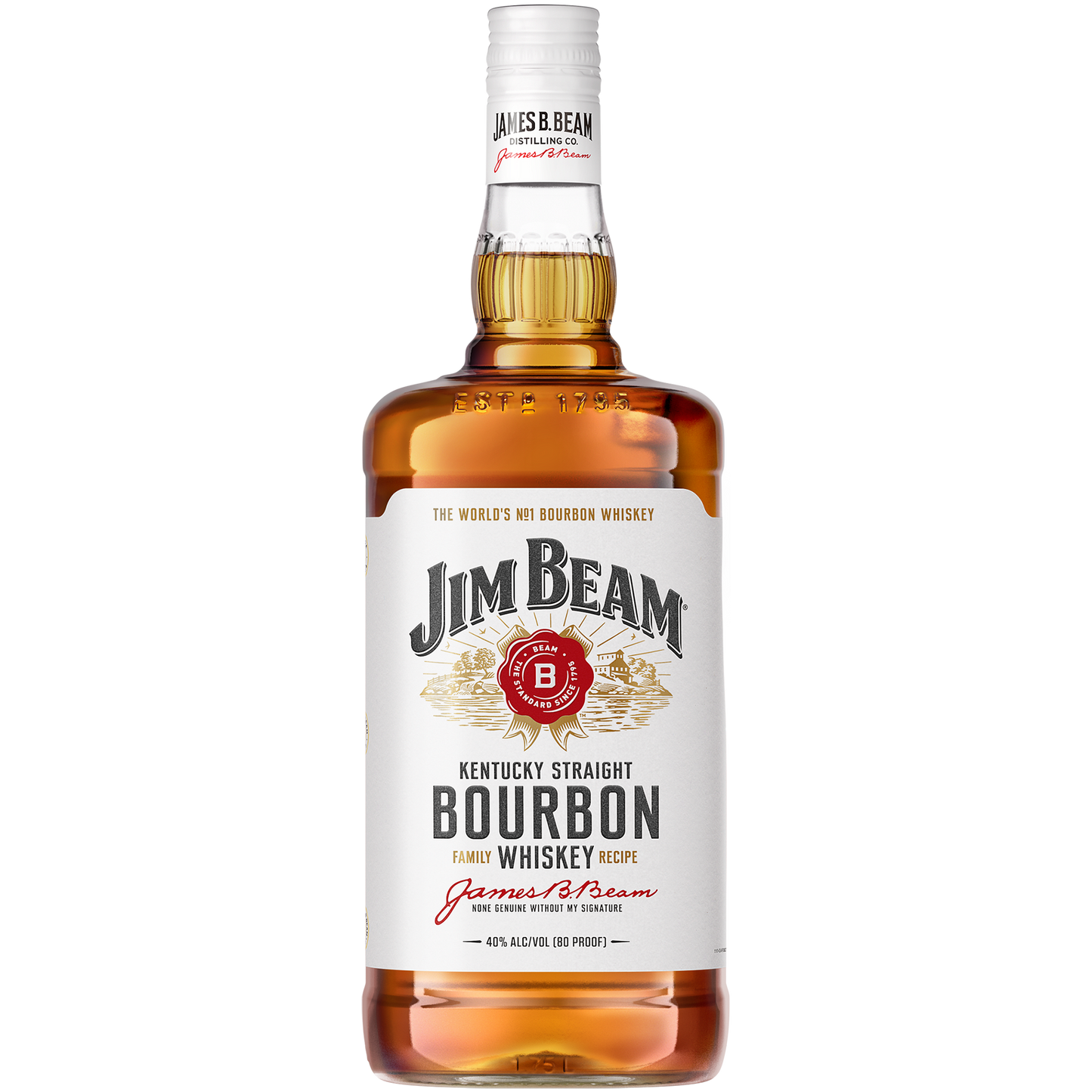 ウイスキー Jim Beam Kentucky Straight Bourbon 4L Jim Beam Kentucky Straight Bourbon Whiskey, Kentucky – Wine Dispensary