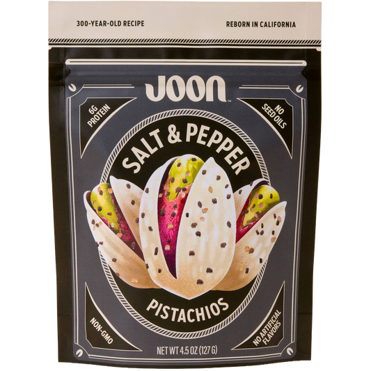 Joon Salt and Pepper Pistachios, California
