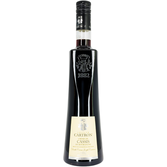 Joseph Cartron Creme de Cassis de Bourgogne Double Creme, France