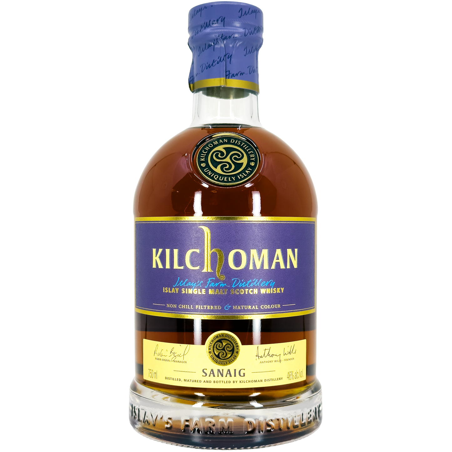 Kilchoman 'Sanaig' Single Malt Scotch Whisky, Islay, Scotland
