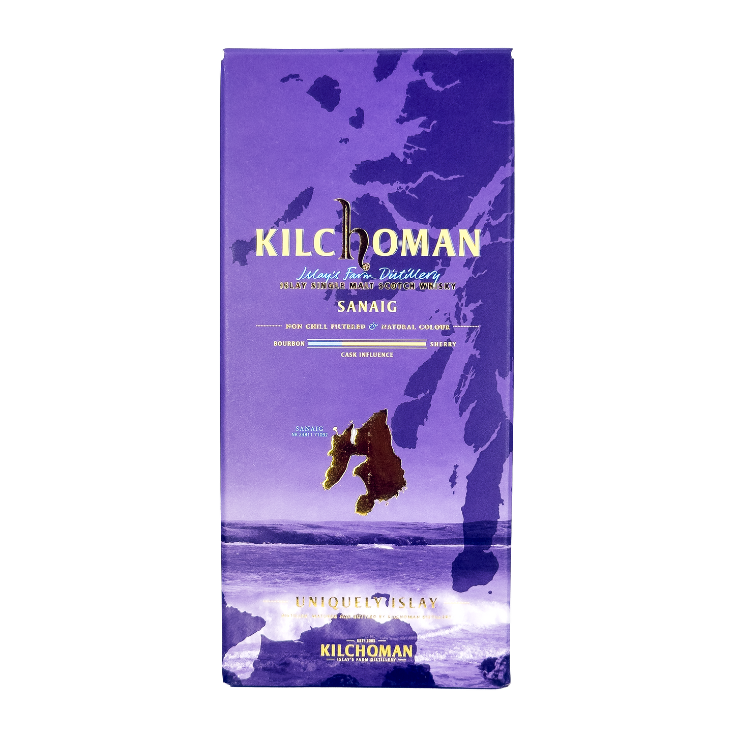 Kilchoman 'Sanaig' Single Malt Scotch Whisky, Islay, Scotland