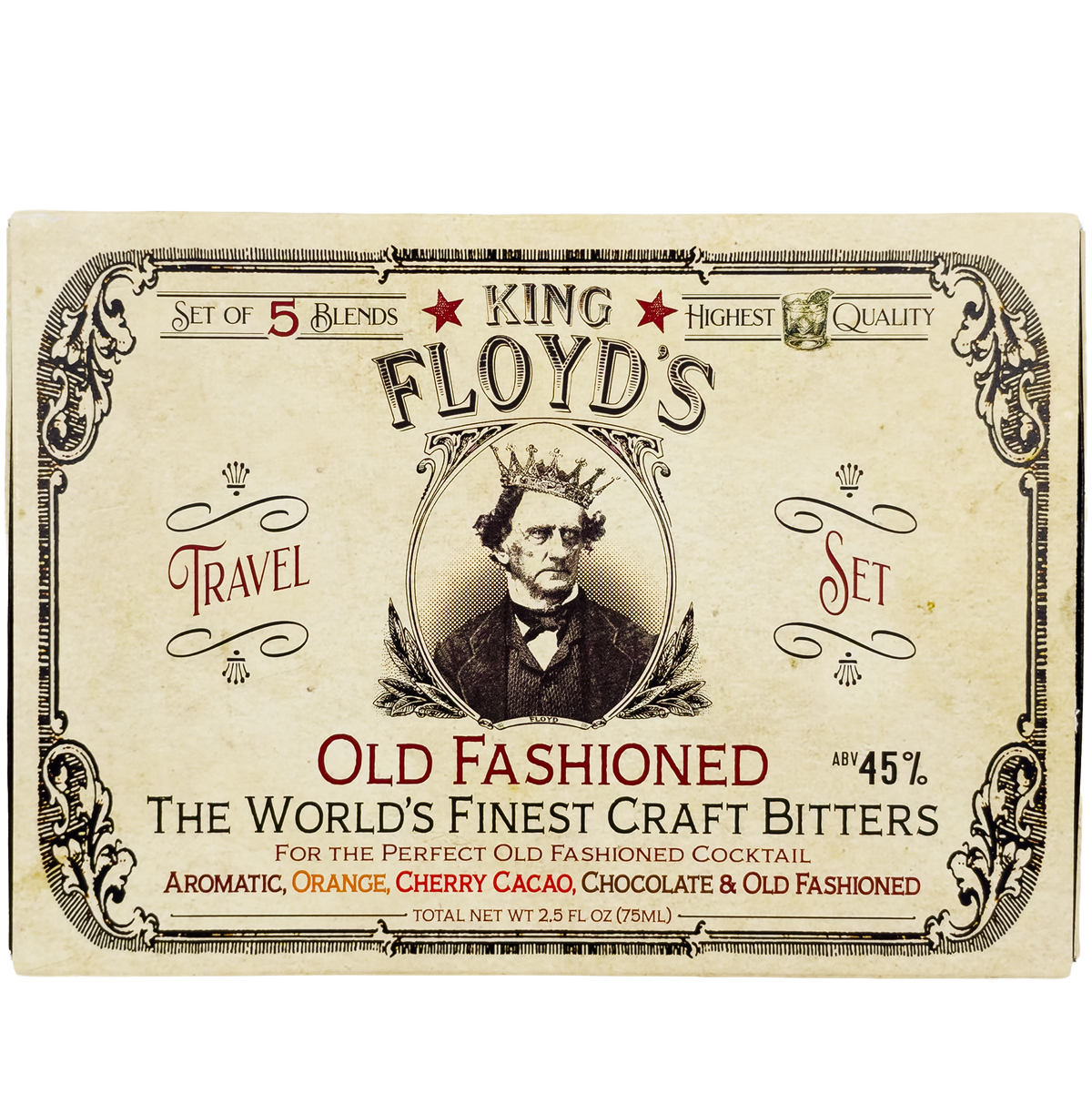 King Floyd's Old Fashioned Bitters Travel Set, California