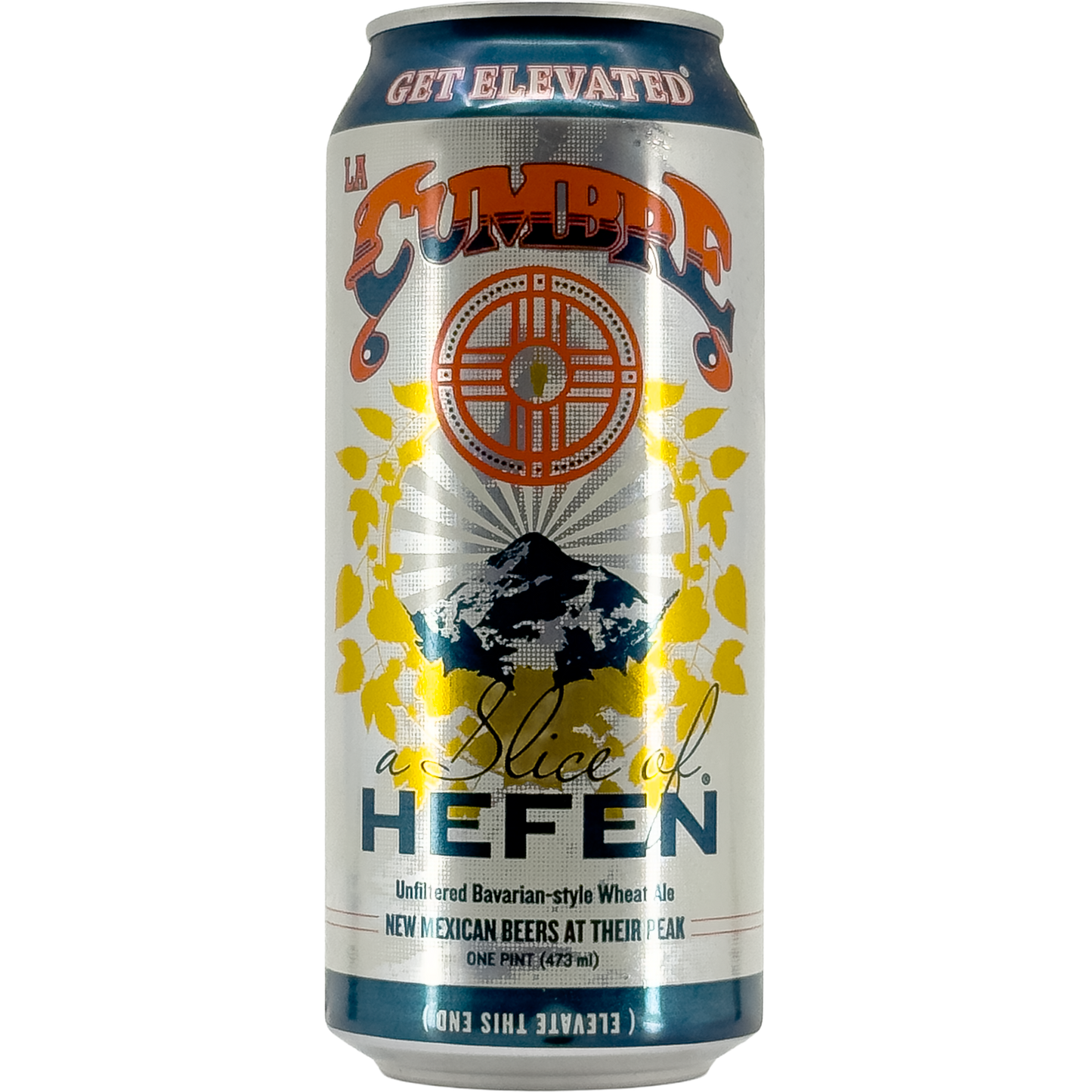 La Cumbre Brewing 'A Slice of Hefen' Unfiltered Bavarian Wheat Ale Beer, New Mexico