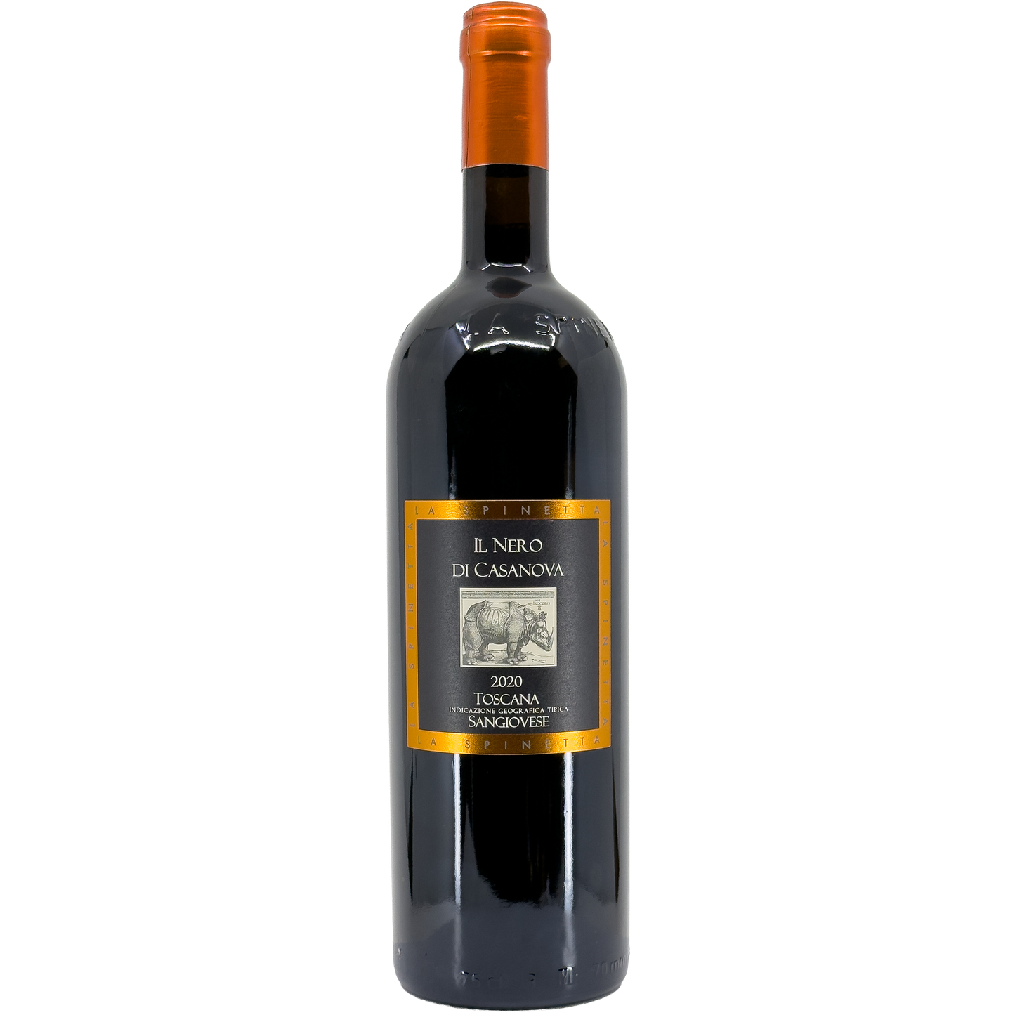 La Spinetta 'Il Nero di Casanova' Sangiovese Terre di Pisa, Tuscany, Italy