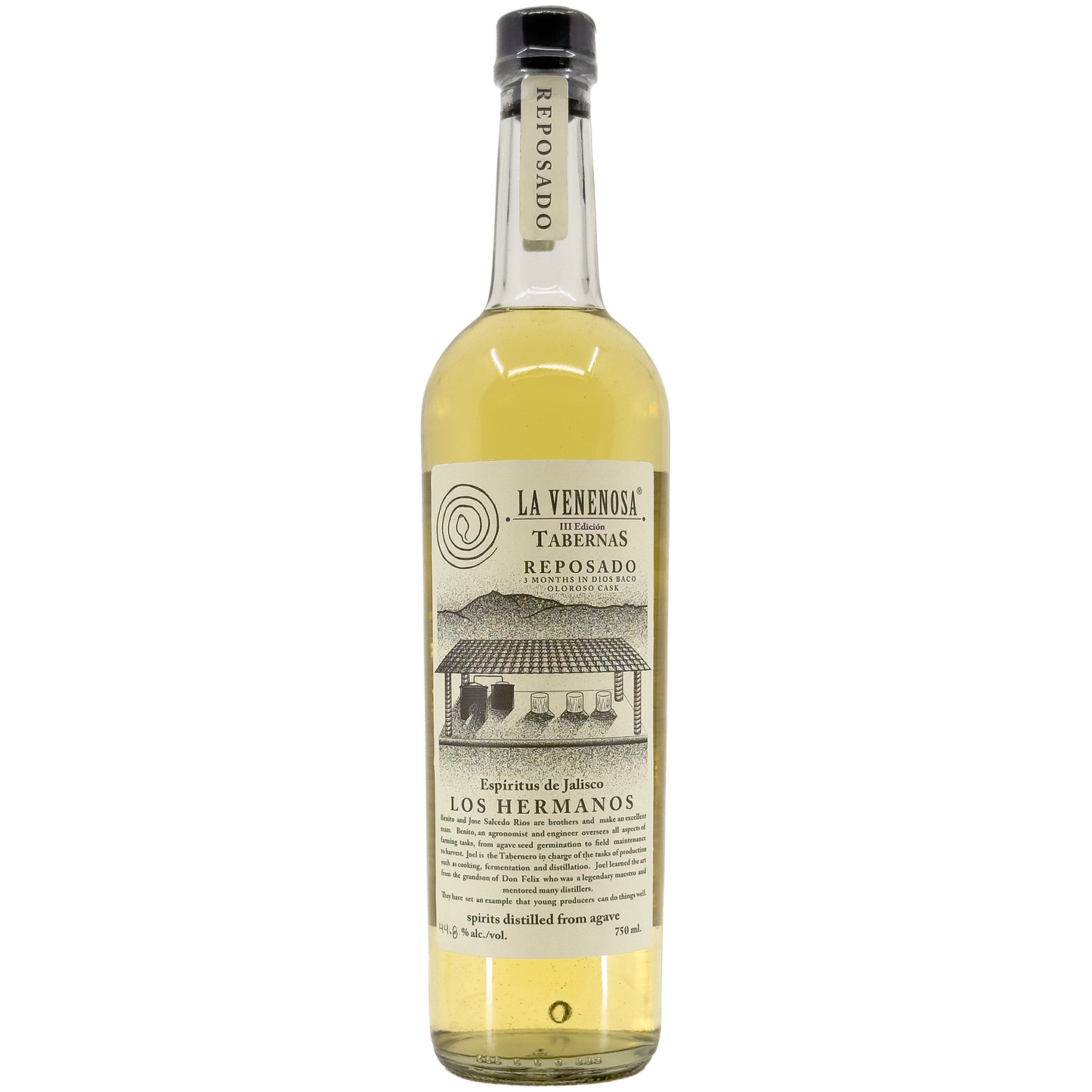 La Venenosa Tabernas Raicilla Reposado, Jalisco, Mexico