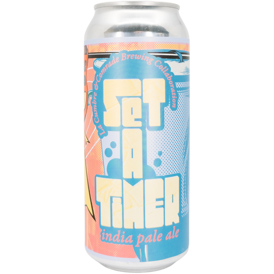 La Cumbre Brewing x Comrade Brewing 'Set A Timer' West Coast IPA Beer, New Mexico