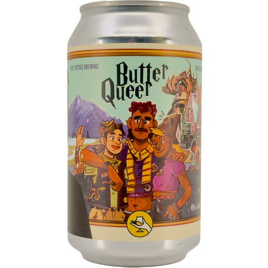 Lady Justice Brewing 'Butter Queer' Porter Beer, Colorado, USA