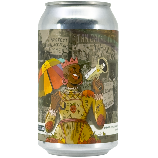 Lady Justice 'Strawberry LaLager' Beer, Colorado