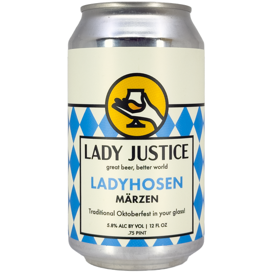 Lady Justice 'LadyHosen' Marzen Lager Beer, Colorado
