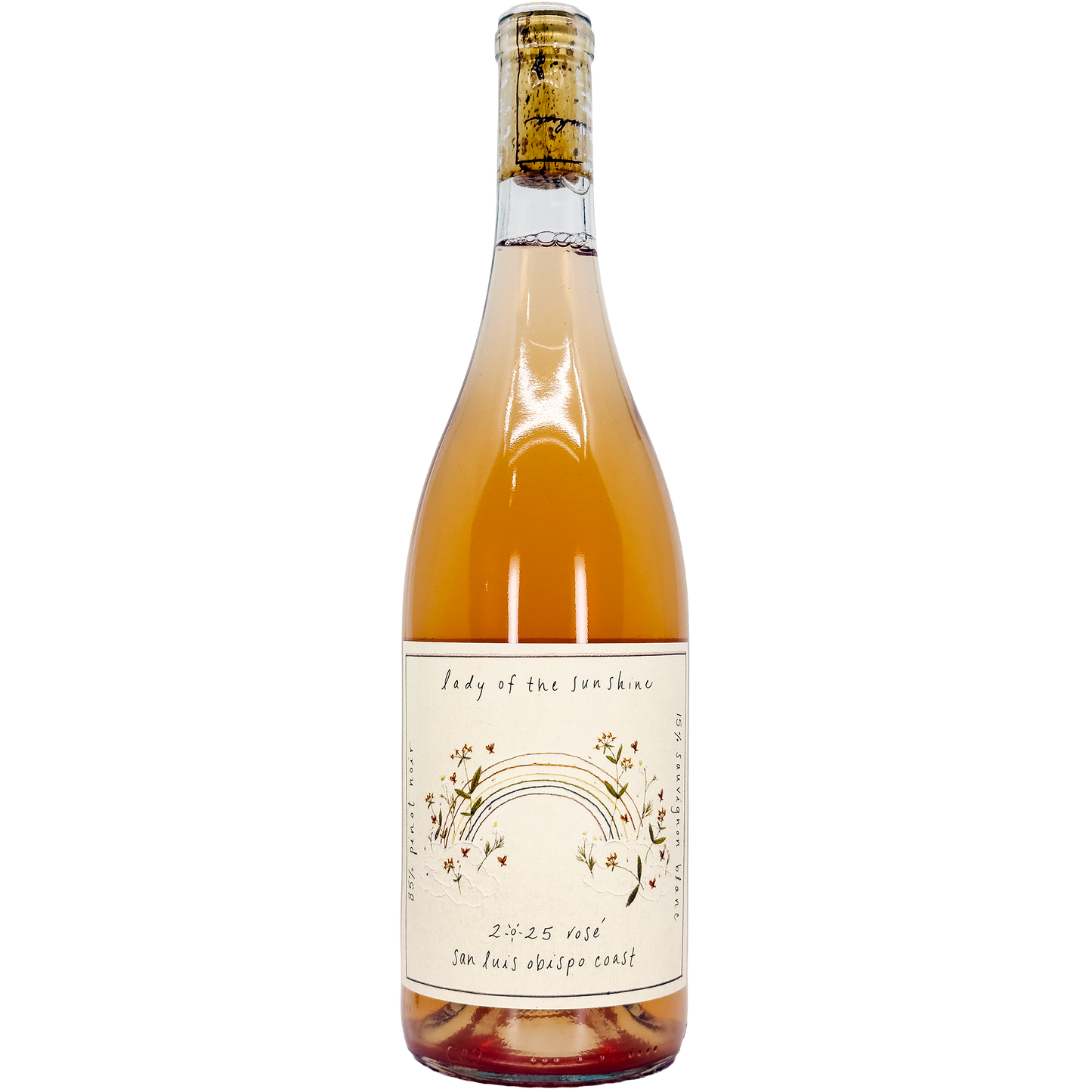 Lady of the Sunshine Pinot Noir - Sauvignon Blanc Rose, Edna Valley, California