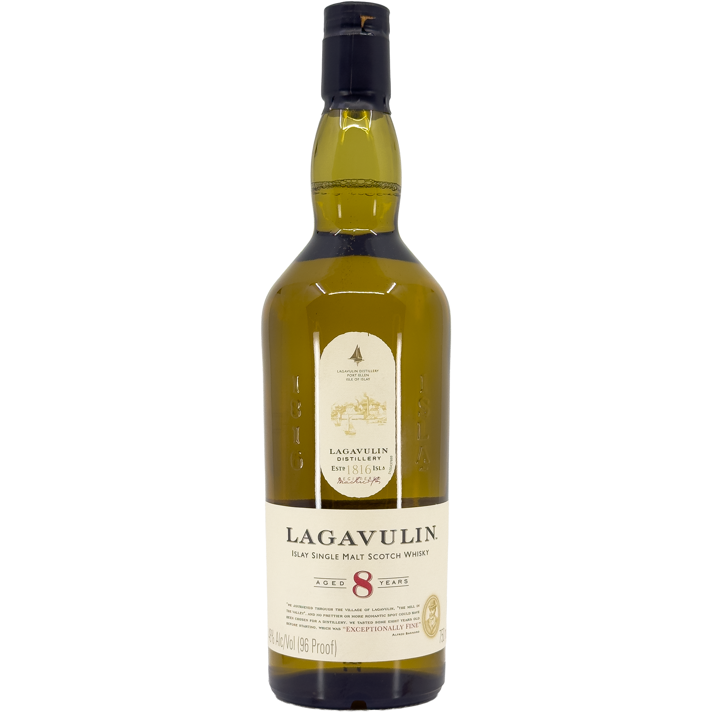 Lagavulin 8 Year Old Single Malt Scotch Whisky, Islay, Scotland