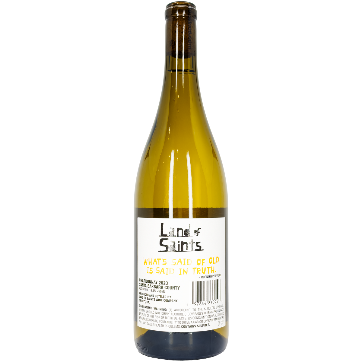 Land of Saints Chardonnay, Santa Barbara County, California