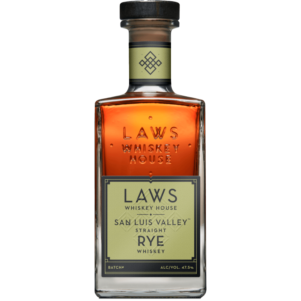 A.D. Laws San Luis Valley Straight Rye Whiskey, Colorado