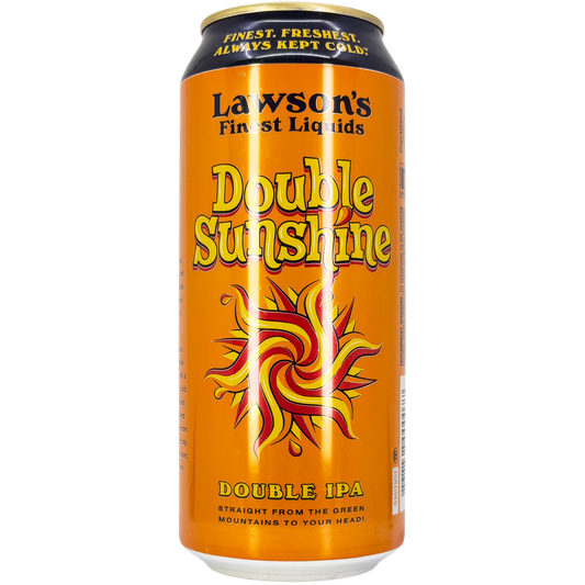 Lawson's Finest Liquids 'Double Sunshine' Double IPA Beer, Vermont