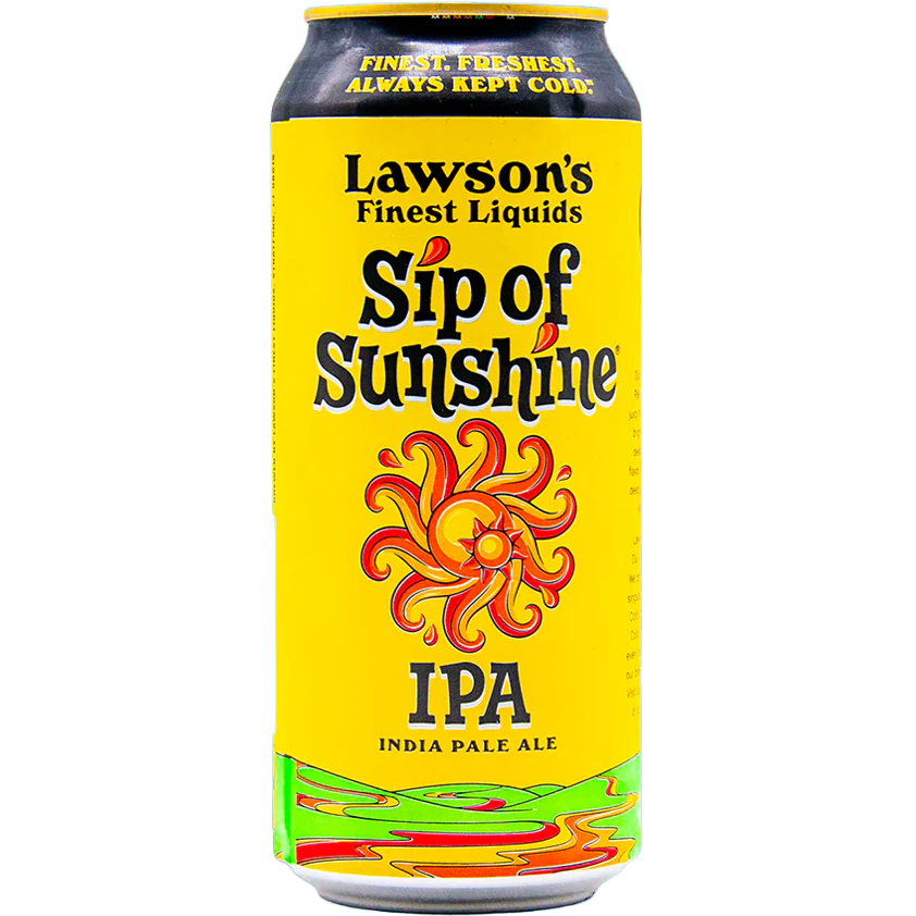 Lawson's Finest Liquids 'Sip of Sunshine' IPA Beer, Vermont