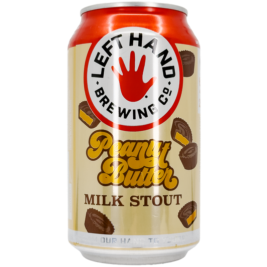Left Hand Brewing Peanut Butter Milk Stout Beer, Colorado