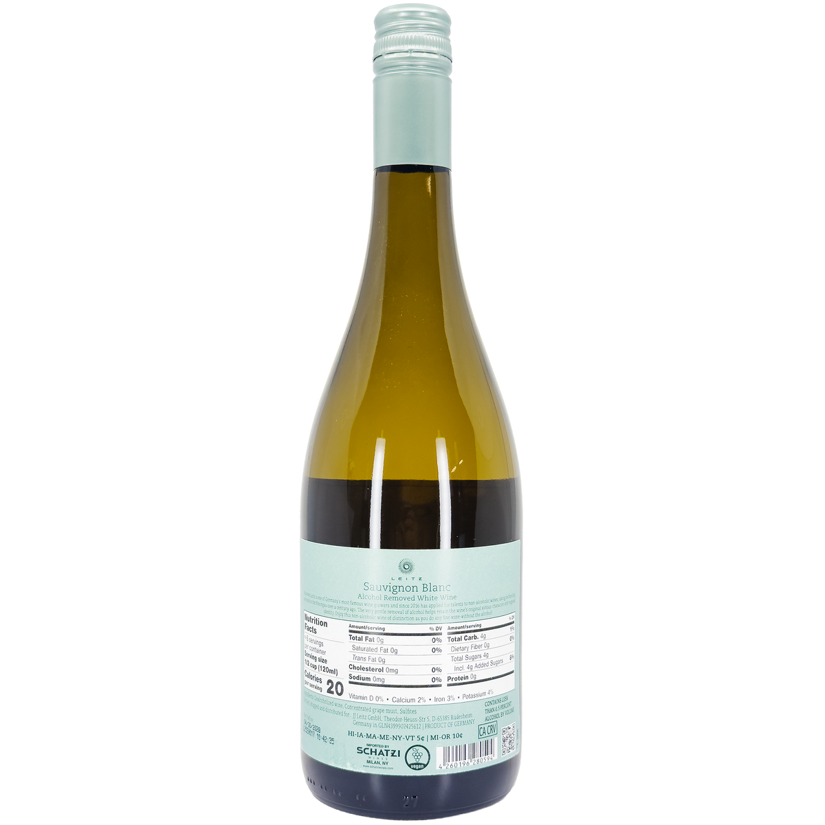Leitz 'Zero Point Five' Non-Alcoholic Sauvignon Blanc, Germany