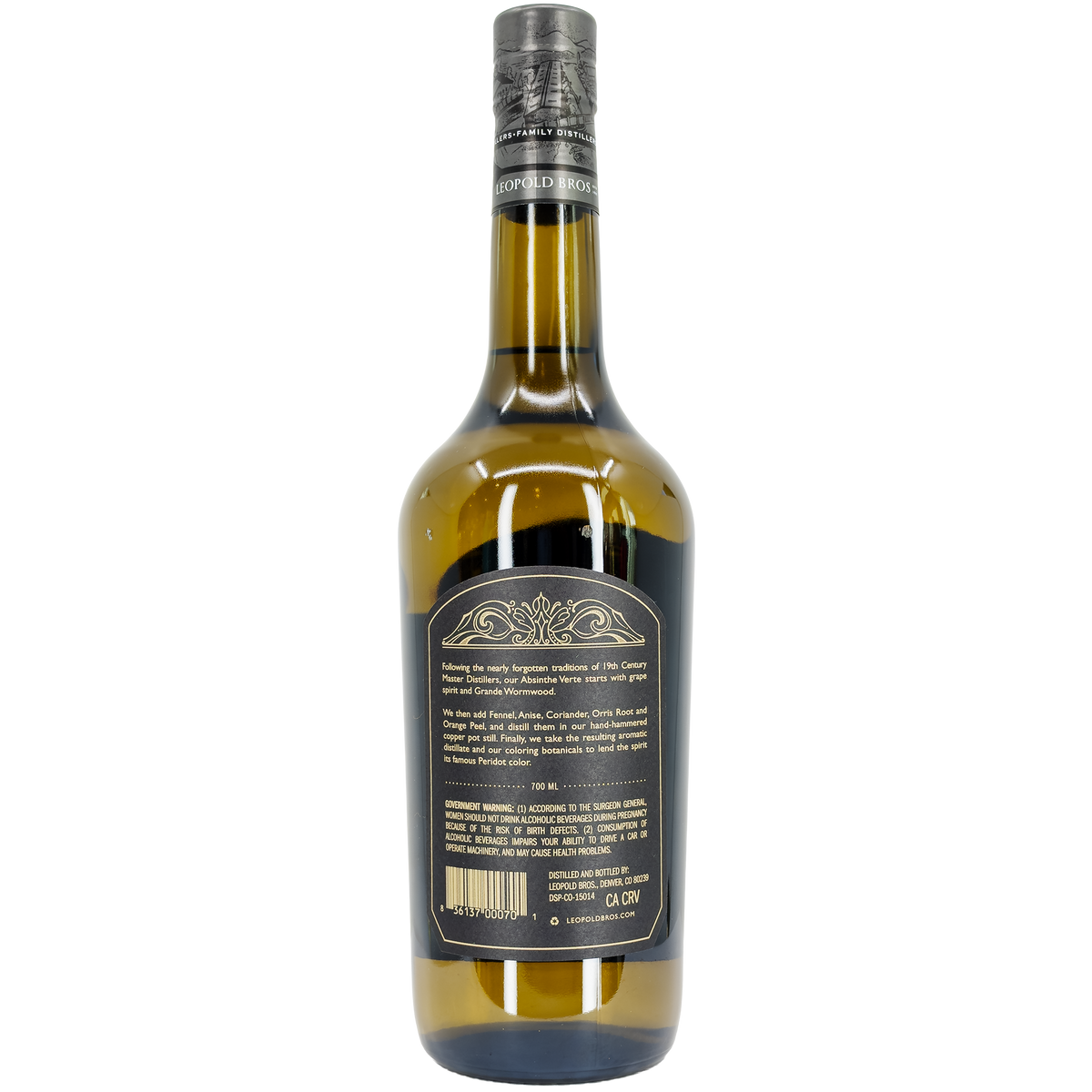 Leopold Bros. Absinthe Verte, Colorado