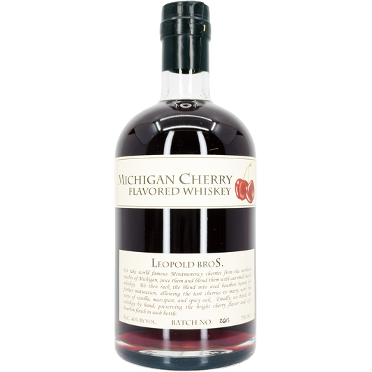 Leopold Bros. Michigan Cherry Flavored Whiskey, Colorado